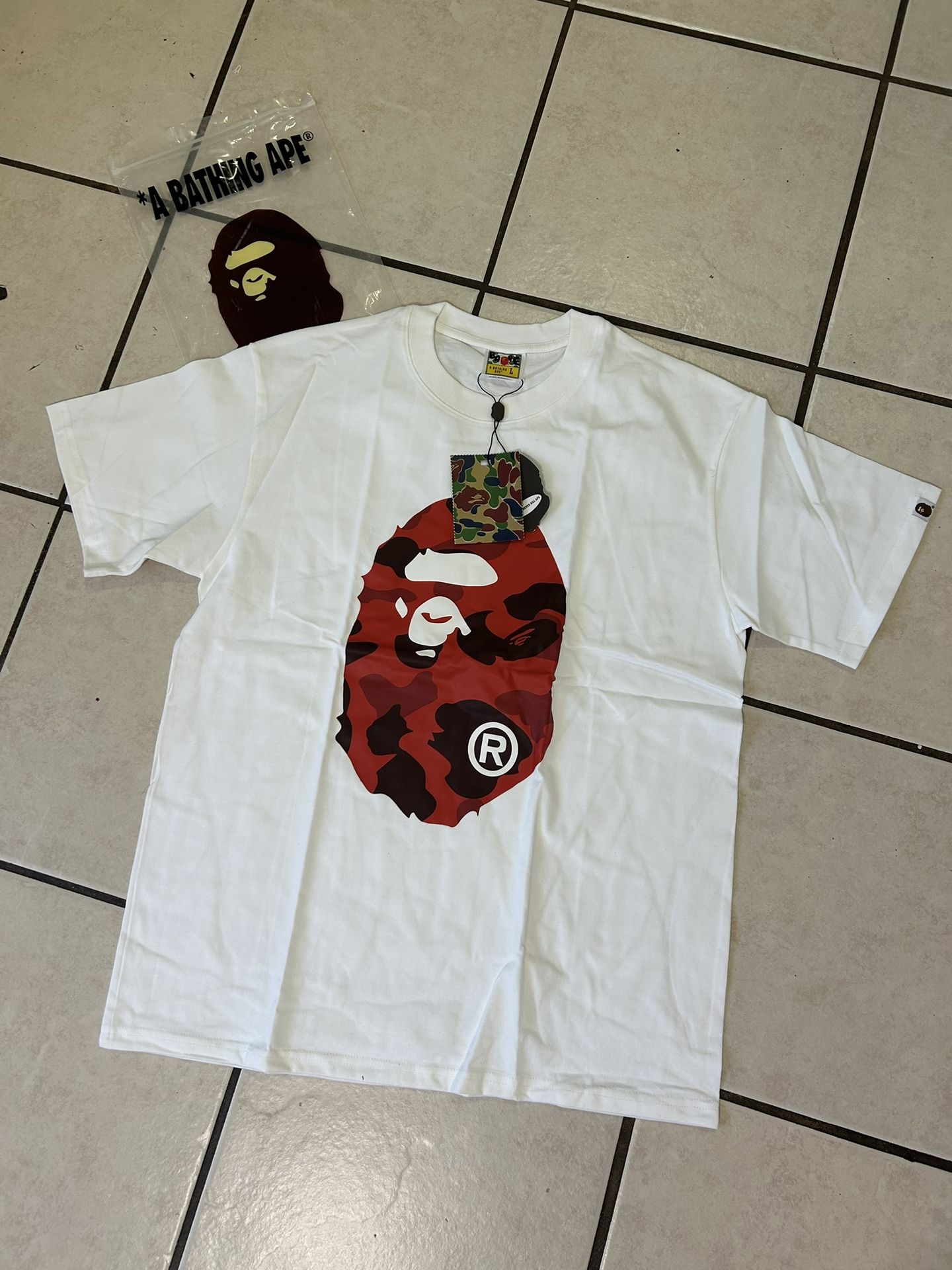 Bape Shirt Sizes Small, Medium ,Large