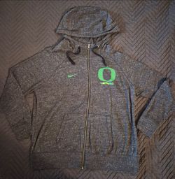 Nike Oregon Ducks Womans Full-Zip Hoodie Sz XL