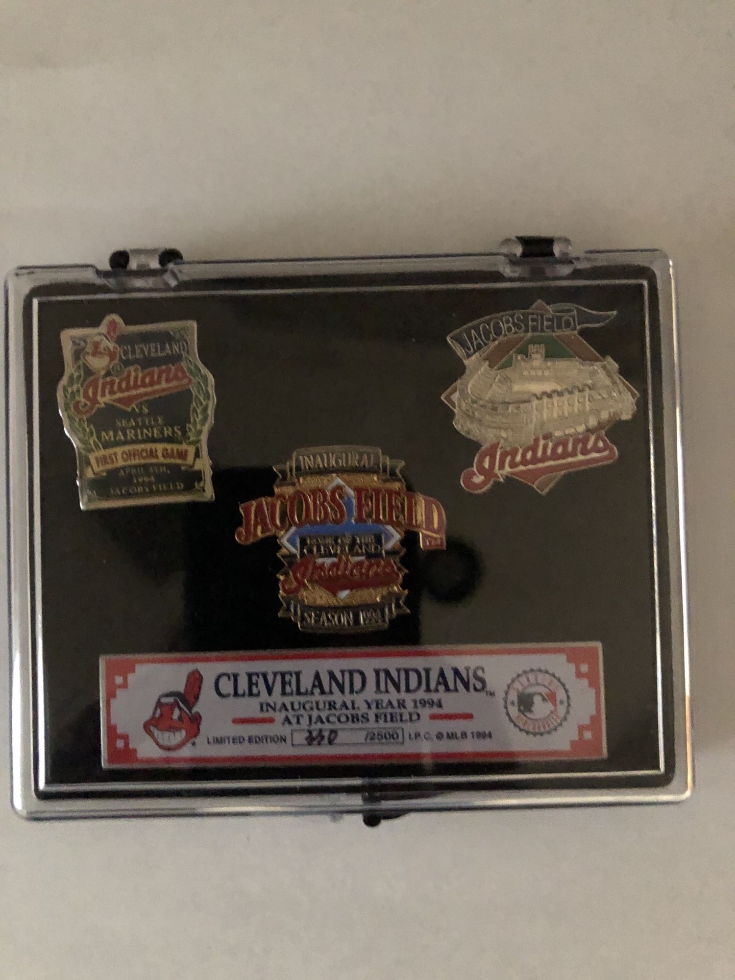 Cleveland Indians - Baseball Collector’s Pin Set