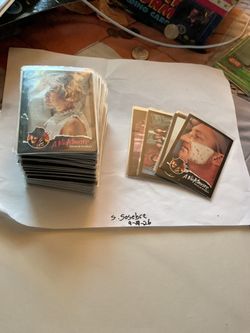1991 Impel A Nightmare on Elm Street, Complete 120-card, 10-card Specialty  set all in plastics. High grade. Great condition