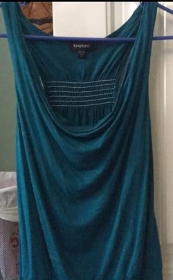 Teal Bebe Top