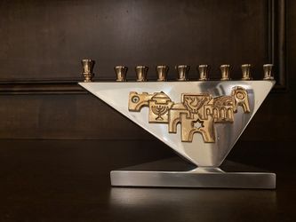 Jewish candle holder