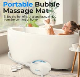 SereneLife Portable Spa Bubble Bath Massager