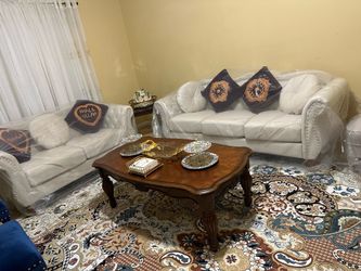 Sofa and loveseat