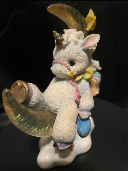 Starlight Starbright Unicorn Figurine DISCOVER YOUR DREAMS Vintage 1995 Enesco