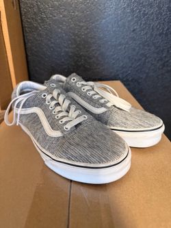 Vans Old Skool Rib Knit Gray/White