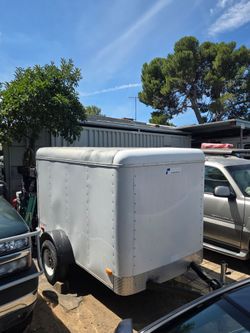 5x8 enclosed  trailer