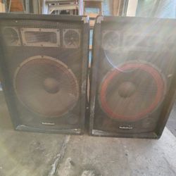 Old School RadioShack Radio Shack PA Speakers Sub