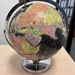 Vintage Cold War Era Encyclopedia Britannica Globe