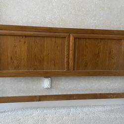 King Size Wood Headboard