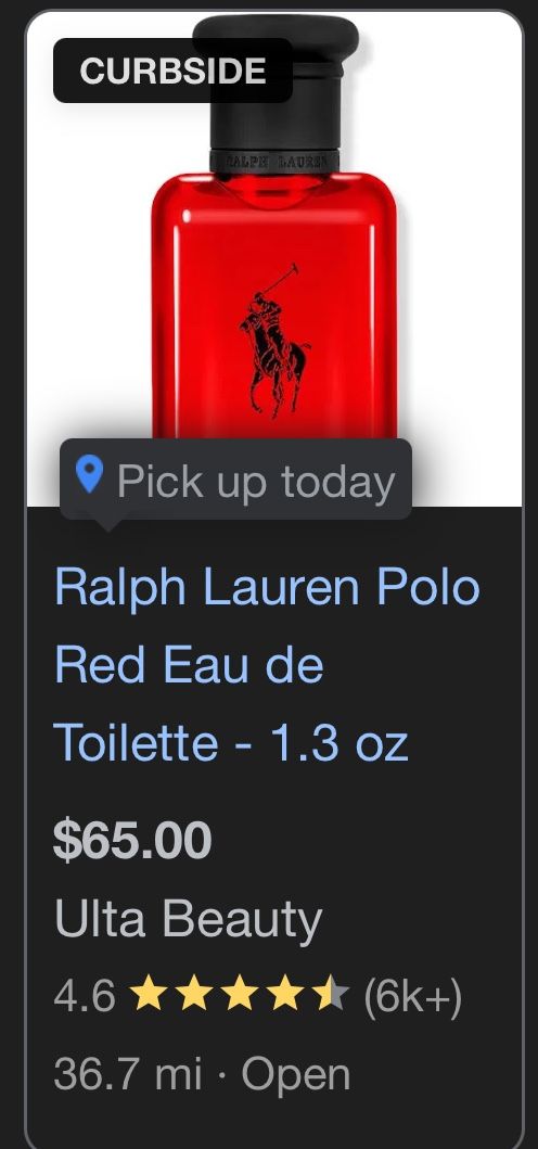 Red Polo Ralf Lauren