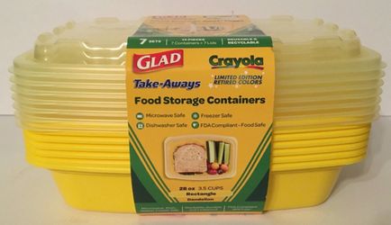New glad food containers 7 sets
