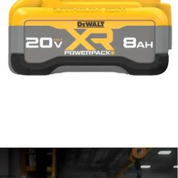 DeWALT 20V  XR POWER PACK 8AH
