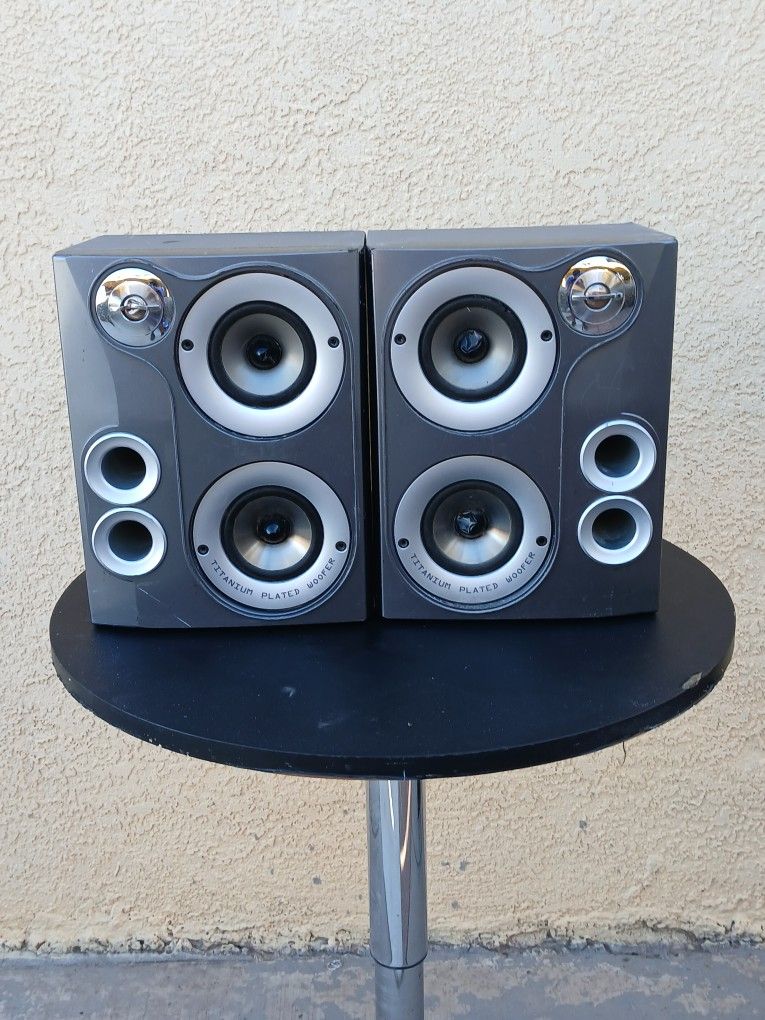 TITANIUM PLATED WOOFER Speakers 
