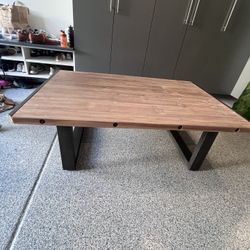 Pottery Barn “Big Daddy Teak” Coffee Table 