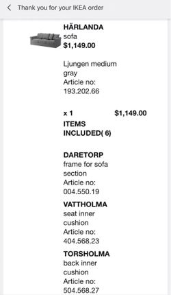 IKEA HÄRLANDA Sofa – Ljungen Medium Gray – 2 Years Old, 9/10 Condition – $380 (Retail $1,149)