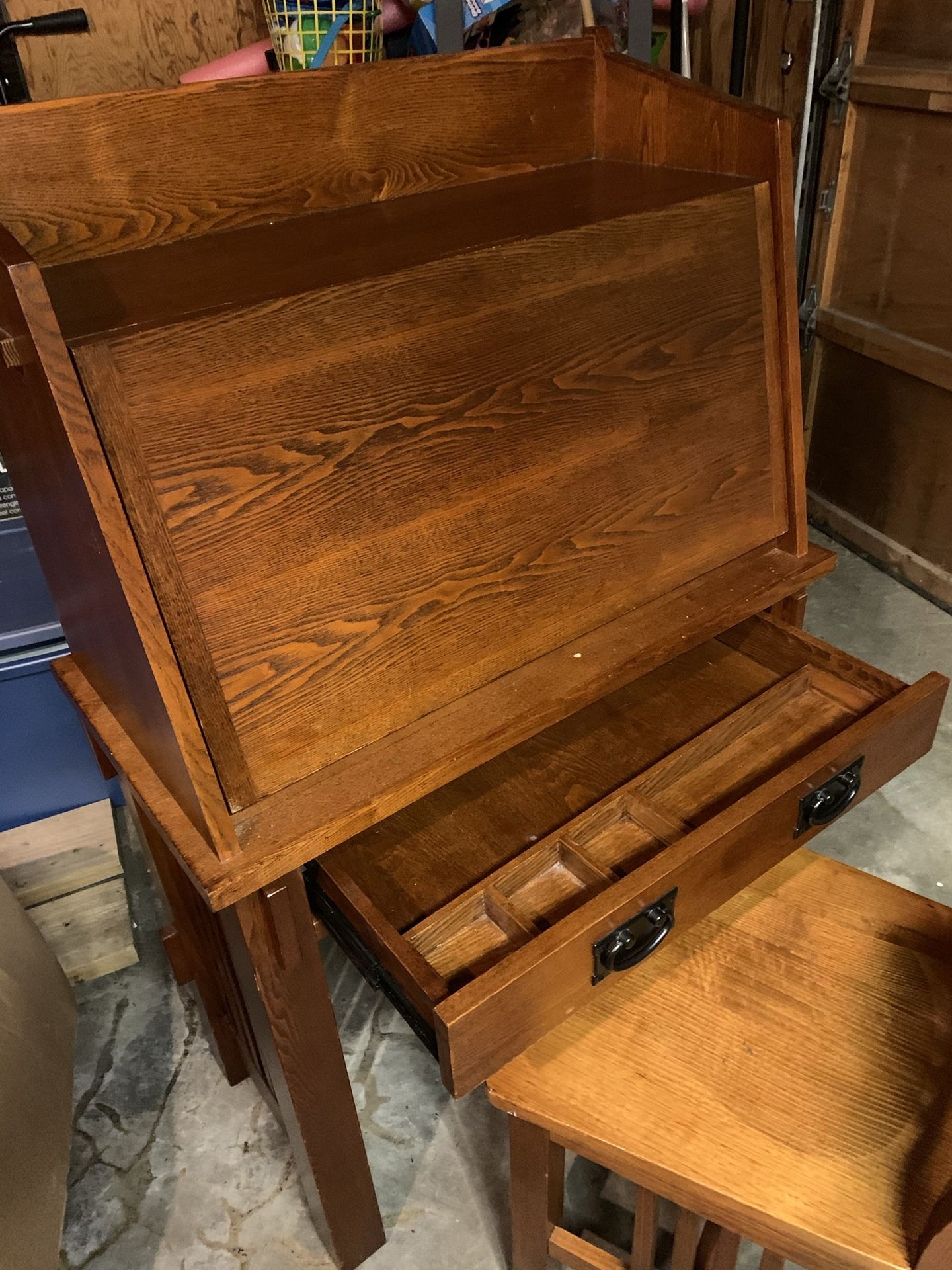 Mission Style Desk