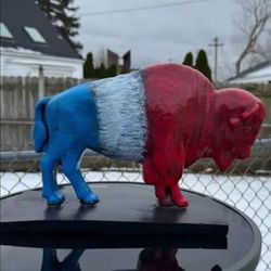 The Red White And Blue Buffalo