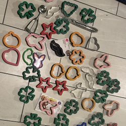 Cookie Cutter Molds - Everything You See In Picture Is Included