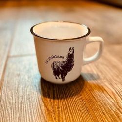 No Problama Llama Large Coffee Mug