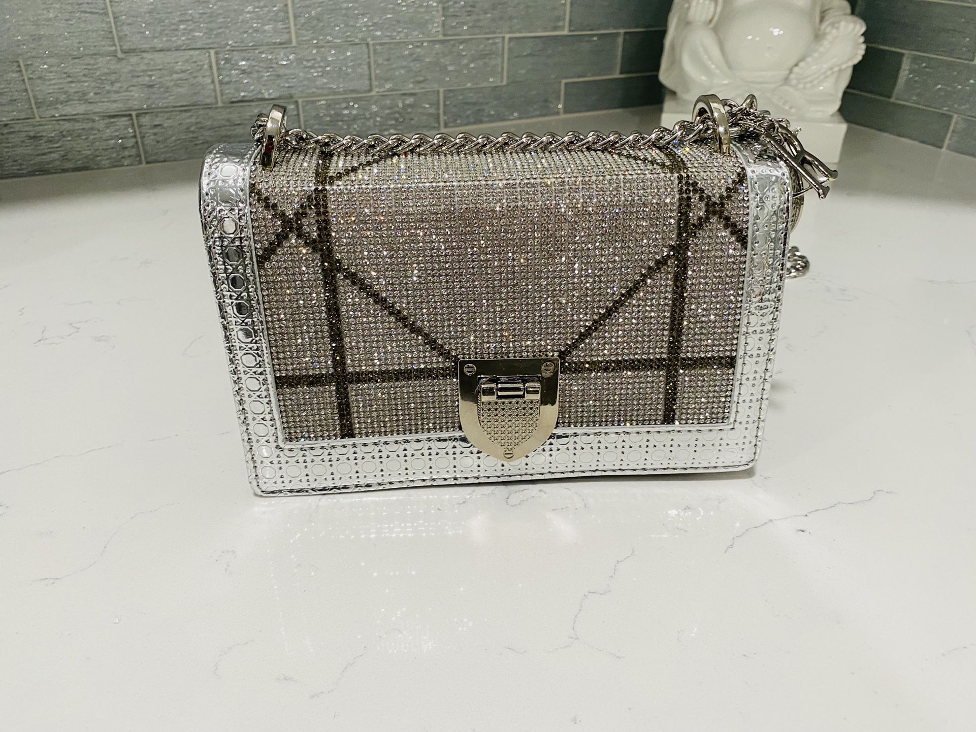New Crossbody Dior Diamond Purse/bag Top Quality 