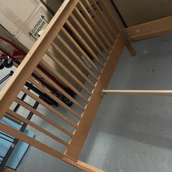 Solid Sagewood Full Size Bed Frame 