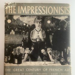 The Impressionists Great Century of French Art, 2nd Edition & 118 Plates | by Wilhelm Ulde, 1937 RARE AUTHENTIC