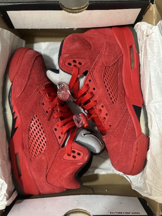 Jordan Red Suede Retro 5s