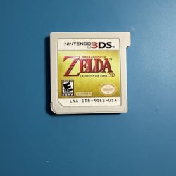 Nintendo 2DS 3DS The Legend Of Zelda Ocarina Of Time 3D