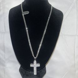 Silver Chain With Pendant 