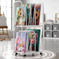 Brand New Record/art Organizer Cart