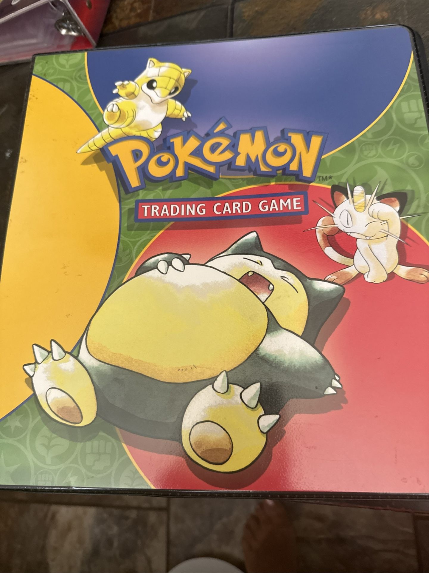 1999 Wizards Of The Coast Pokemon Trading Card 8 Page 3 Ring Binder