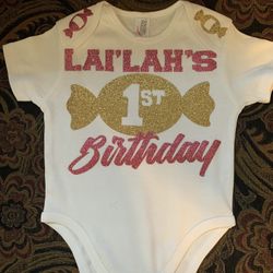 Custom Onesie Front And Back