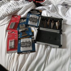 Extractor Sets (4) Plunge Blade And Drill Set
