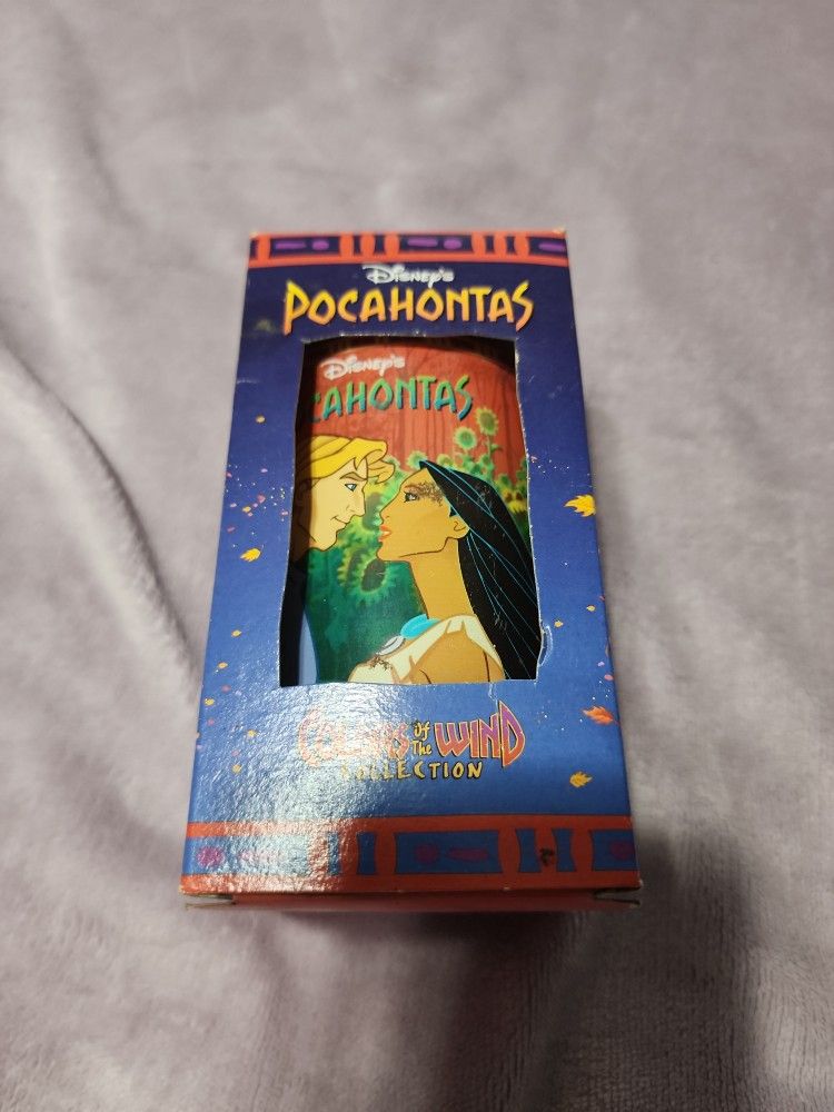 Vintage 1994 Disney Pocahontas - Colors of Wind Cup Plastic - Burger King