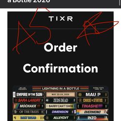 3 Day GA Lightning In A Bottle May 22-24 Bakersfield,CA