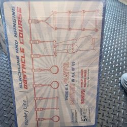 Monkey line obstacle course