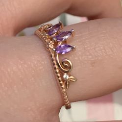 Rapunzel Ring S925 Silver Adjustable 
