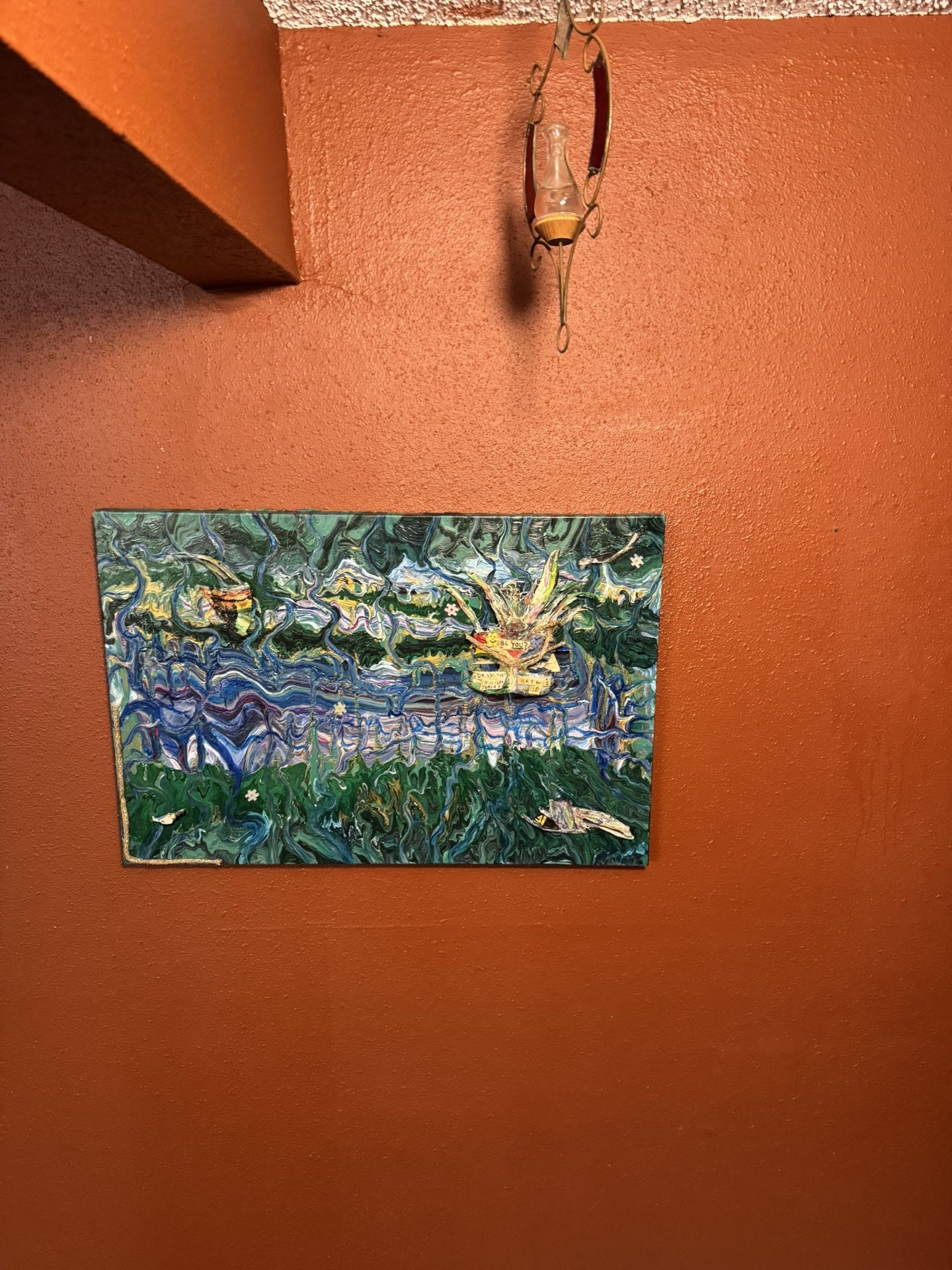 Original Abstract Mixed Media Painting