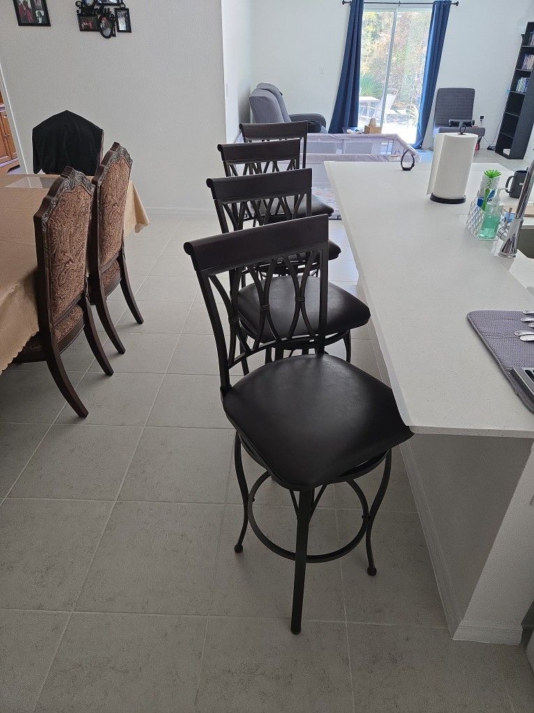 4 Barstool Chairs