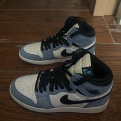 Light blue Nike Jordan 1