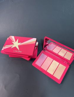 Lancome Shimmer Starlight Face Blush Shadow Palette Lot Of 5