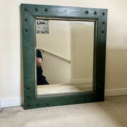 Antique Finish Mirror- 30.5” x 35”