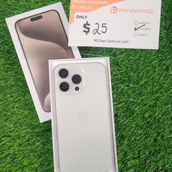 Apple IPhone 15 Pro  Unlocked  Pay In Payments With No Credit Needed, Lowest Wholesale Prices. 3 months Warranty