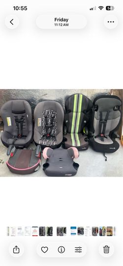 Kids car seat booster seat $20-40