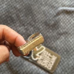 925 Silver Two Finger Name Plate 