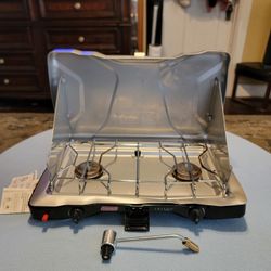 Coleman Portable Triton 2-Burner Propane Camping Stove