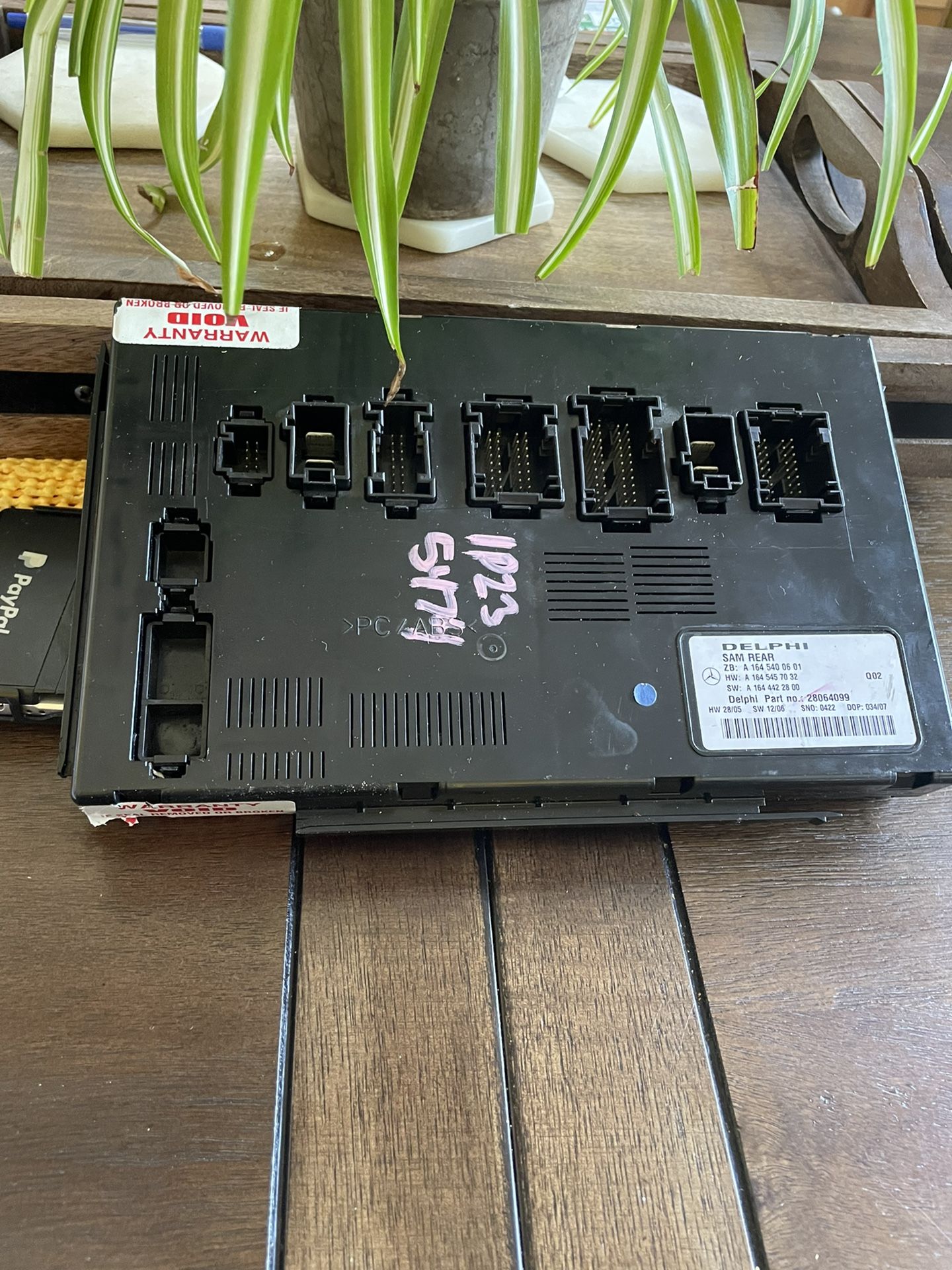 Mercedes Benz ( Acquisition Signal Control Module ) Rear Sam Module 