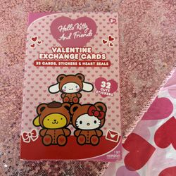 Hello Kitty Valentines Day Cards 