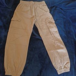 Tan Joggers